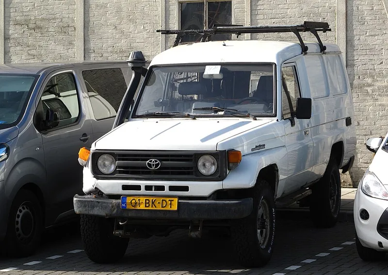Toyota Land Cruiser 70 series model reference photo